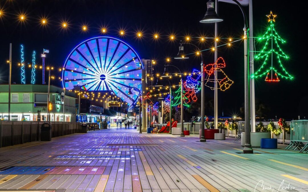 Myrtle Beach Boardwalk Winter Wonderland 2025